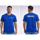 Camiseta do brasil não encolhe, não desbota 100% algodão