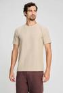 Camiseta docthos slim manga curta moletom textura