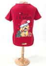 Camiseta Dog Natalino para cachorro e gato