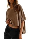 Camiseta Dokotoo Summer para mulheres plus size Crop Top