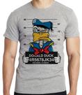 Camiseta Donald prisão Blusa criança infantil juvenil adulto camisa tamanhos