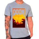 Camiseta doom jogos games camisa masculina lançamento 01