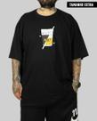 Camiseta DR7 Street Copo BR (Tamanho Extra) - Preto