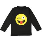 Camiseta Dress Up America Emoticon Face with Tongue Out Kids