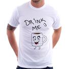 Camiseta Drink Me - Foca na Moda Camiseta Drink Me - Foca na Moda