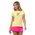Camiseta Drop Shot Baby Look Game 2.0 Creme Camiseta Drop Shot Baby Look Game 2.0 Creme