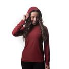 Camiseta Dry Cool Hoodie Feminina Vinho - Conquista