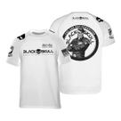 Camiseta dry fit - black skull (bope - branco exg)