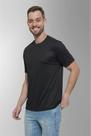 Camiseta Dry Fit Comfort com Elastano Preta - Proteção UV 50