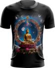 Camiseta Dryfit Buda Universo Lótus Imortalidade 5 Camiseta Dryfit Buda Universo Lótus Imortalidade 5