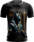 Camiseta Dryfit Deus Egípcio Anubis Mortos 5