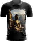 Camiseta Dryfit Estátua de Buda Iluminado Religião 4