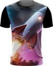 Camiseta Dryfit Foguete Espacial Space Rocket Espaço 2