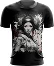 Camiseta Dryfit Geisha Ninja Nipon Japão Japan Edo 4