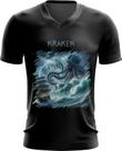 Camiseta Dryfit Kraken Monstro Marinho Mitologia 3 V