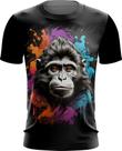 Camiseta Dryfit Macaco Monkey Ilustrado Vetor 2 Camiseta Dryfit Macaco Monkey Ilustrado Vetor 2