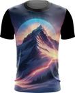 Camiseta Dryfit Montanha Neon Mountain Translucent 3
