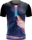 Camiseta Dryfit Montanha Neon Mountain Translucent 7