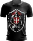 Camiseta Dryfit Templário Medieval Cruzadas 1