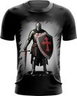 Camiseta Dryfit Templário Medieval Cruzadas 5