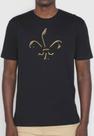 Camiseta dudalina logo preta