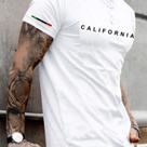 Camiseta Durável Quality Masculina California 100% Algodão FIo 30.1 T-Shirt , Camisa , Blusa Camiseta Durável Quality Masculina California 100% Algodão FIo 30.1 T-Shirt , Camisa , Blusa