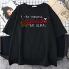 Camiseta É Tão Formosa Maria Padilha Das Almas Umbanda Camdonble Pomba Gira Exu Unissex Camiseta É Tão Formosa Maria Padilha Das Almas Umbanda Camdonble Pomba Gira Exu Unissex