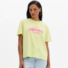 Camiseta Easy Lança Perfume Estampada Ou25 Amarelo Feminino Camiseta Easy Lança Perfume Estampada Ou25 Amarelo Feminino