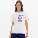 Camiseta Easy Lança Perfume Silk Ou25 Off White Feminino Camiseta Easy Lança Perfume Silk Ou25 Off White Feminino