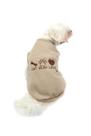 Camiseta Eat Play Love para Cachorro e Gato Pet Camiseta Eat Play Love para Cachorro e Gato Pet