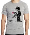 Camiseta Edward mãos de tesoura Blusa criança infantil juvenil adulto camisa tamanhos Camiseta Edward mãos de tesoura Blusa criança infantil juvenil adulto camisa tamanhos