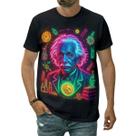 Camiseta Einstein Gênio Física Relatividade Ciência Arte