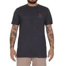 Camiseta Element Cabeza Masculina Cinza Escuro