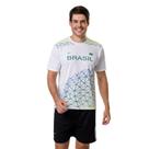 Camiseta Elite Brasil Branca Verde Dry P Ao EG4 Camiseta Elite Brasil Branca Verde Dry P Ao EG4