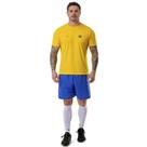 Camiseta Elite Brasil Dry Logo Bordado Plus Size - Amarvde - Camiseta Elite Brasil Dry Logo Bordado Plus Size - Amarvde -