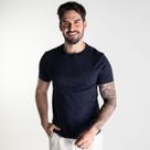 Camiseta Ellus Mirror Classic Pima Azul Marinho