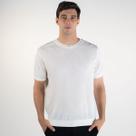 Camiseta Ellus Tricot Visco Off White