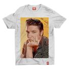 Camiseta Elvis Presley Tamanho:GCor:Off White