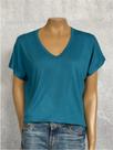 camiseta em malha feminina