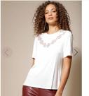 Camiseta em malha