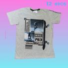 Camiseta em meia malha