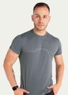 Camiseta em Poliamida Antiodor UV 50 Pionieri Linha Logo Dark Gray Camiseta em Poliamida Antiodor UV 50 Pionieri Linha Logo Dark Gray
