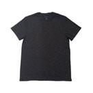 Camiseta em tecido algodão com poliester e elastano, cor mescla preta, marca basic+ tamanho p Camiseta em tecido algodão com poliester e elastano, cor mescla preta, marca basic+ tamanho p
