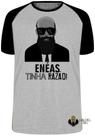 Camiseta Enéas Carneiro tinha razão Blusa Plus Size extra grande adulto ou infantil Camiseta Enéas Carneiro tinha razão Blusa Plus Size extra grande adulto ou infantil