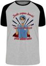 Camiseta Enfermeira super herói salvar vidas Blusa Plus Size extra grande adulto ou infantil