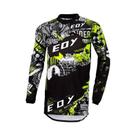 Camiseta Esportiva De Compressão De Manga Longa Para Homens, Secagem Rápida, Ideal Para Musculação,