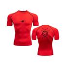 Camiseta Esportiva De Compressão Masculina Anime, Secagem Rápida, Top De Fitness Para Verão E Outono