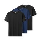 Camiseta Esportiva De Verão plus Size 6XL 7XL Para Homens, Secagem Rápida, Gola Redonda, Manga