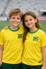 Camiseta Esportiva Dry Fit Premium com Bandeira Brasil Unisex Performance e Conforto