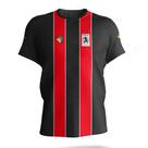 Camiseta Esportiva Dry-Fit Sublimada Rubro Negra - Fera Print